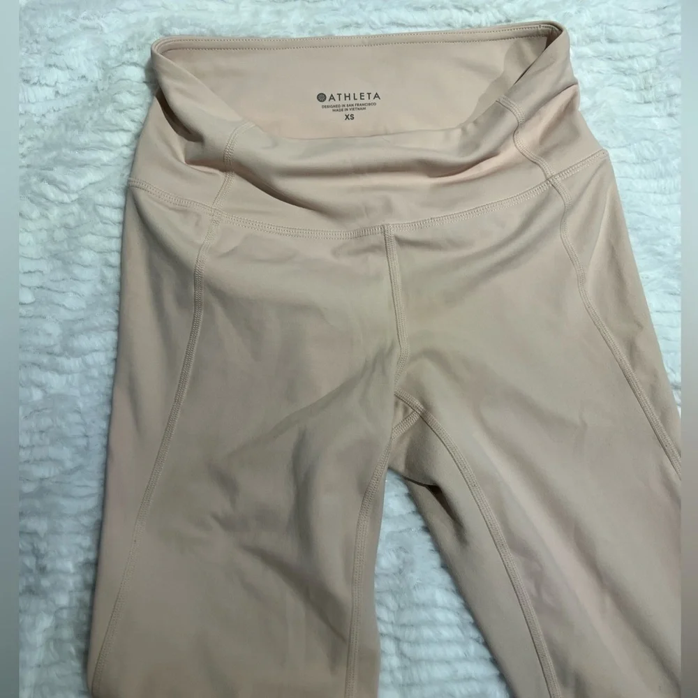 Athleta Ballerina Pink Eclipse Tight in size XS - Picture 10 of 10